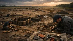 Hallazgo en Anreppen revela que no era una granja aislada, sino toda una comunidad romana