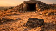 Placas de pizarra halladas en tumbas podrían revelar linajes de la Península Ibérica