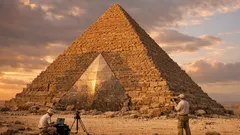 Detectan dos vacíos de aire en la pirámide de Micerino y crece la hipótesis de una entrada oculta