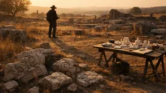 Hallan más de 100 fragmentos de un monumento romano que desconcierta a los arqueólogos