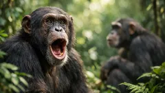 Chimpancés sorprenden a la ciencia: sus llamadas cambian de sentido al combinarse