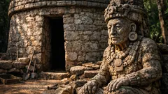 Descubren escultura maya en Yucatán y cambia lo que se sabía sobre poder y ritual