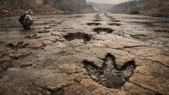 Descubren huellas de dinosaurio de 166 millones de años en una cantera del Reino Unido