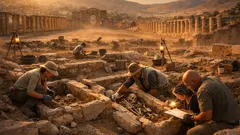 Hallan en Jerash una fosa común que cambia lo que sabíamos de la plaga de Justiniano