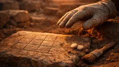 Hallan fichas de hueso en Hadrianópolis y revelan cómo se jugaba estrategia en la Roma tardía