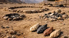 Hallan en Omán un campamento neolítico con puntas de flecha de precisión sorprendente