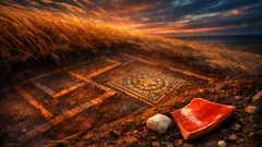 Descubren en Sicilia un pueblo romano oculto con mosaicos, fuentes y cerámica de lujo