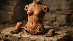La muñeca romana articulada hallada en Baena que revela cómo jugaban en la antigua Roma