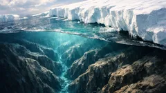 Descubren 332 cañones submarinos bajo la Antártida y cambian lo que sabemos del hielo