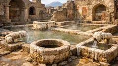Un estudio revela que los baños romanos de Pompeya pudieron tener agua contaminada