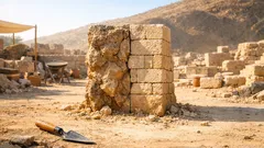 Hallan en Creta un muro minoico que combinaba ingeniería y belleza en Arjanes