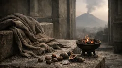 La ropa hallada en Pompeya pone en duda la fecha de la erupción del Vesubio