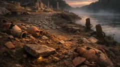 Hallan 3 monedas de oro en Aquileia y el puerto romano resulta más grande de lo pensado