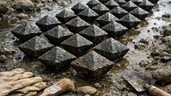 Hallan casi 200 lingotes de hierro en el río Sava y sorprenden a la arqueología europea