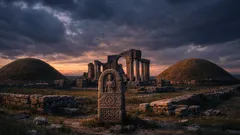 Hallan túmulos funerarios junto a una villa romana y reescriben la historia celta