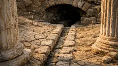 Descubren un sistema subterráneo bajo el Templo de Zeus Olímpico y cambia su historia