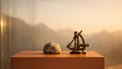 La roca del Mont Blanc que un museo guarda como prueba de una hazaña científica