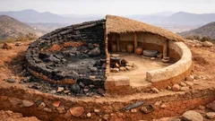 La casa de la Edad del Hierro que ardió para volver a levantarse