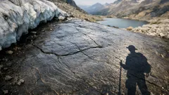 Descubren huellas de 280 millones de años tras el retroceso del hielo en Italia