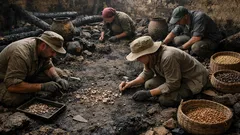 Hallan restos en Kosenivka que revelan cómo vivía una familia prehistórica