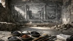 El gris pompeyano: el color hallado en Pompeya que cambia lo que sabíamos del arte romano