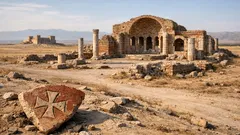 Hallazgo en Mesopotamia revela una posible iglesia junto a una fortificación sasánida