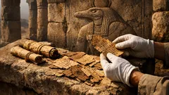 Hallan en Egipto 75 papiros de 2,200 años que revelan la vida diaria en un templo