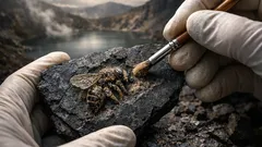 Descubren en Zelandia el primer fósil de abeja y cambia lo que sabíamos de su historia