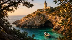 Ozoní, la isla griega que muchos relacionan con la mítica Ogigia de Homero