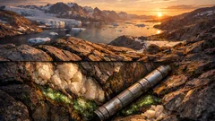 Descubren señales de vida microbiana de 75 millones de años bajo la roca en Groenlandia