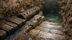 Descubren en Nerik una estructura de madera de hace 3,000 años para controlar el agua