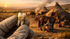 Hallan leche de yegua en dientes escitas y reescriben lo que sabíamos sobre su dieta