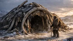 Casas hechas con huesos de mamut reescriben la historia de la prehistoria