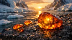 Descubren ámbar en la Antártida por primera vez y cambia lo que sabíamos de su pasado