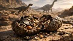Lo que revelan los excrementos fosilizados sobre qué comían los dinosaurios