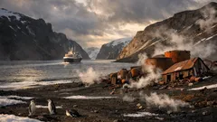 Isla Decepción: el volcán de la Antártida donde el mar entra al corazón de una caldera