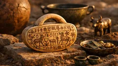 Hallan en Cnosos la inscripción más larga en Lineal A sobre un objeto de marfil