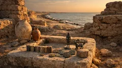 Hallan en Tell Abraq un santuario antiguo que revela rutas comerciales de hace 2,000 años