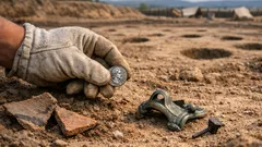 Hallan una moneda romana falsa y destapan la historia de una aldea de hace casi 2,000 años