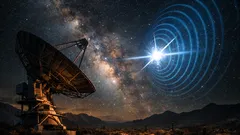 Detectan en la Vía Láctea un objeto que emite radio y rayos X cada 44 minutos