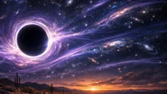 La energía oscura podría nacer en los agujeros negros y cambiar lo que sabemos del universo