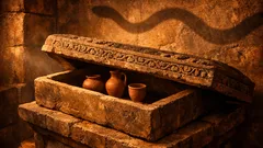 Descubren urna etrusca con Medusa y lo que había dentro desconcierta a los arqueólogos