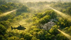 Descubren en Campeche una enorme ciudad maya oculta bajo la selva con ayuda de LiDAR