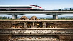 Hallan un poblado de la Edad del Cobre durante la nueva línea AV/AC entre Nápoles y Bari