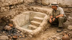 Hallan una mikvé intacta bajo Jerusalén y quedó sellada desde la destrucción del 70 d.C