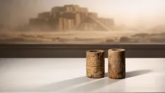 Dos cilindros de arcilla revelan cómo Nabucodonosor II restauró el zigurat de Kish