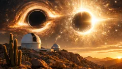 Nueva teoría sugiere que un agujero negro no sería el final, sino una transición