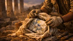 Hallan en Vulci una kore griega de 2,500 años que reescribe la historia etrusca