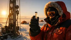 Hallan en la Antártida un núcleo de hielo con 1.2 millones de años de historia climática