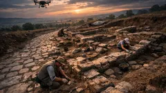 Descubren en Italia una antigua parada romana sobre la Vía Trajana